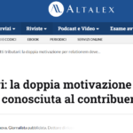 Atti tributari: la doppia motivazione per relationem deve essere conosciuta al contribuente (nota a Corte di Giustizia Trib. I grado Reggio Emilia 208/2023)