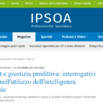 PRO.DI.GI.T e giustizia predittiva: interrogativi e sfide nell’utilizzo dell’intelligenza artificiale